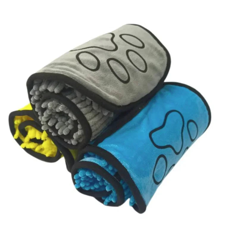 Super Absorbent Chenille Pet Drying Glove - MyPetDollar.com
