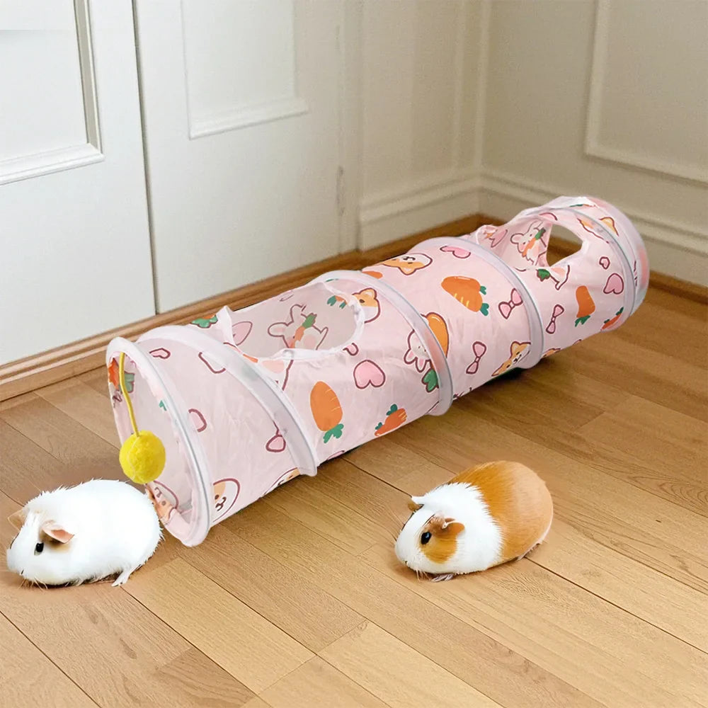 Carrot Shaped Hamster Hideout Foldable - MyPetDollar.com