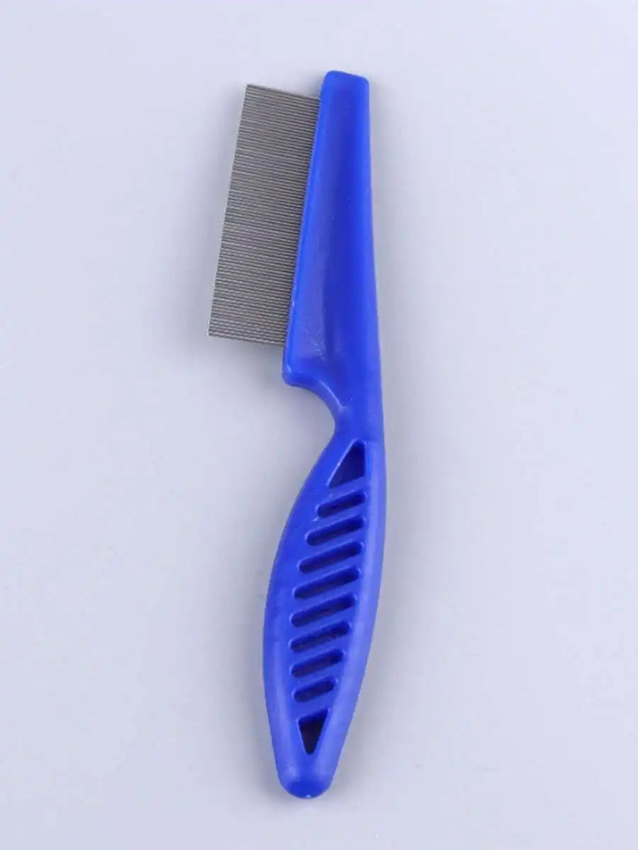 Pet Tear Stain & Flea Comb Fine Tooth Stainless Steel Grooming – Dog Supplies