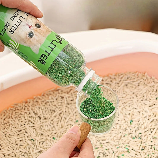 Bottle of Cat Litter Deodorizing Beads - - MyPetDollar.com