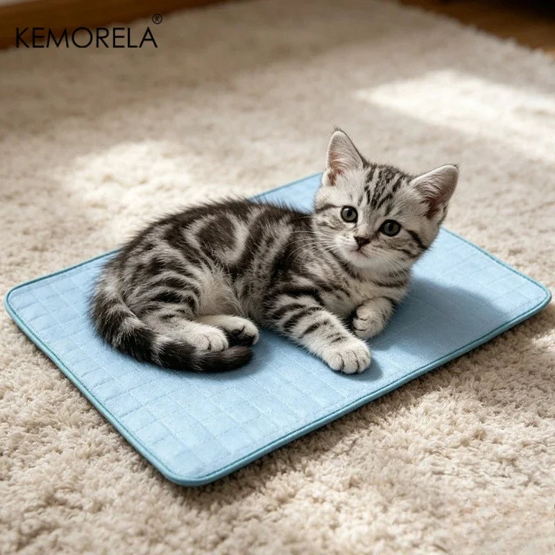 Breathable Kemorela Ice Cool Upgrade Dog Cooling Mat