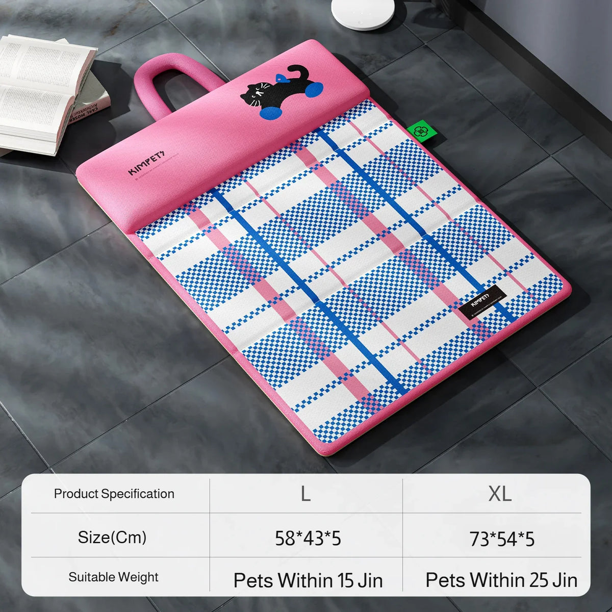 Pet Cooling Pad Double Sided Foldable Dog Bed