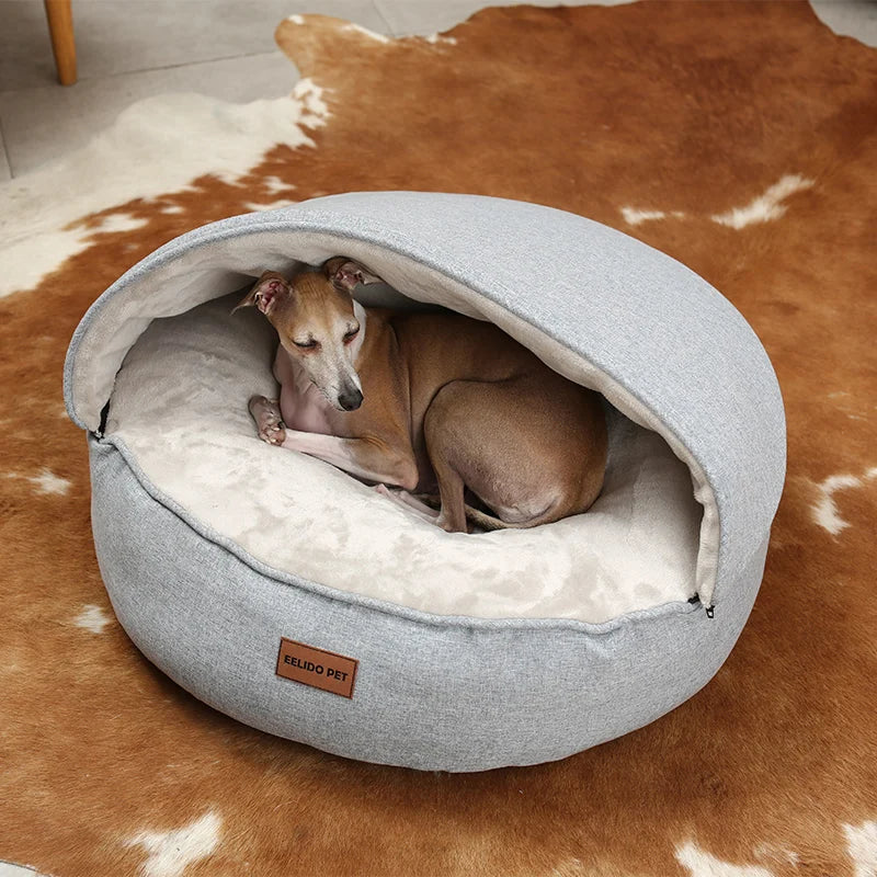 Sponge Velvet Insulated Dog Bed Washable Winter Pet Mattress