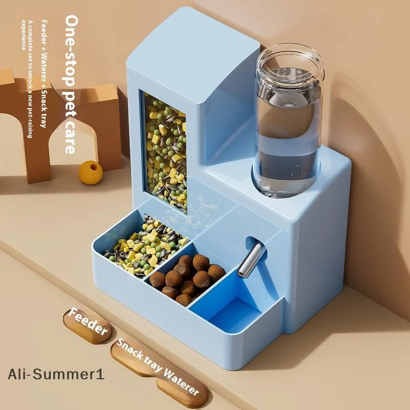 【E】2-in-1 Automatic Hamster Automatic Feeder - MyPetDollar.com