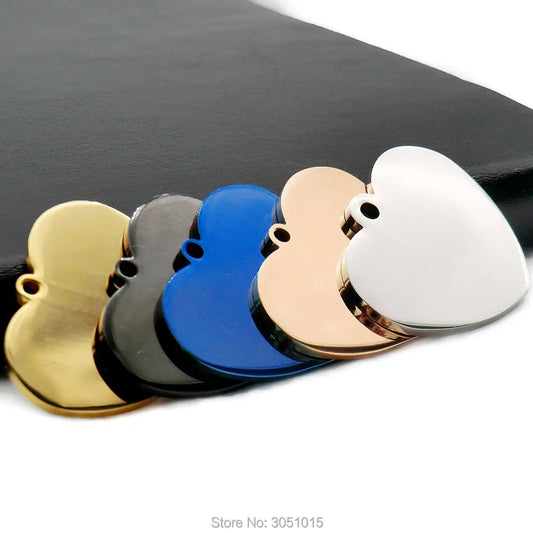 20pcs Stainless Steel Pet ID Cat Tag Name - MyPetDollar.com