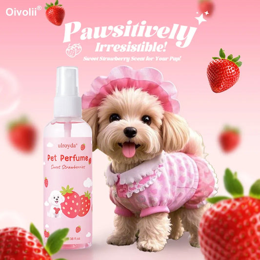 Pet Perfume Spray Sweet Strawberry Scent - MyPetDollar.com