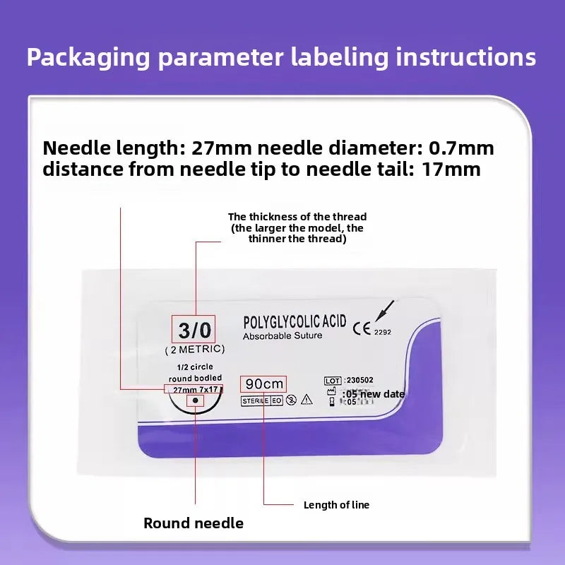 Absorbable Suture Thread (Non-Removable) for - MyPetDollar.com