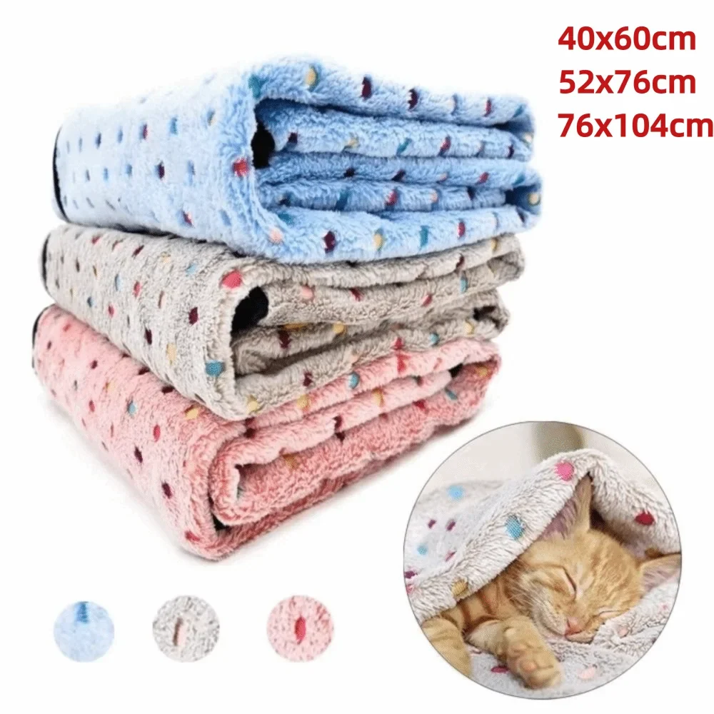 Ultra-Soft Pet Bed Blanket Breathable Cute - MyPetDollar.com