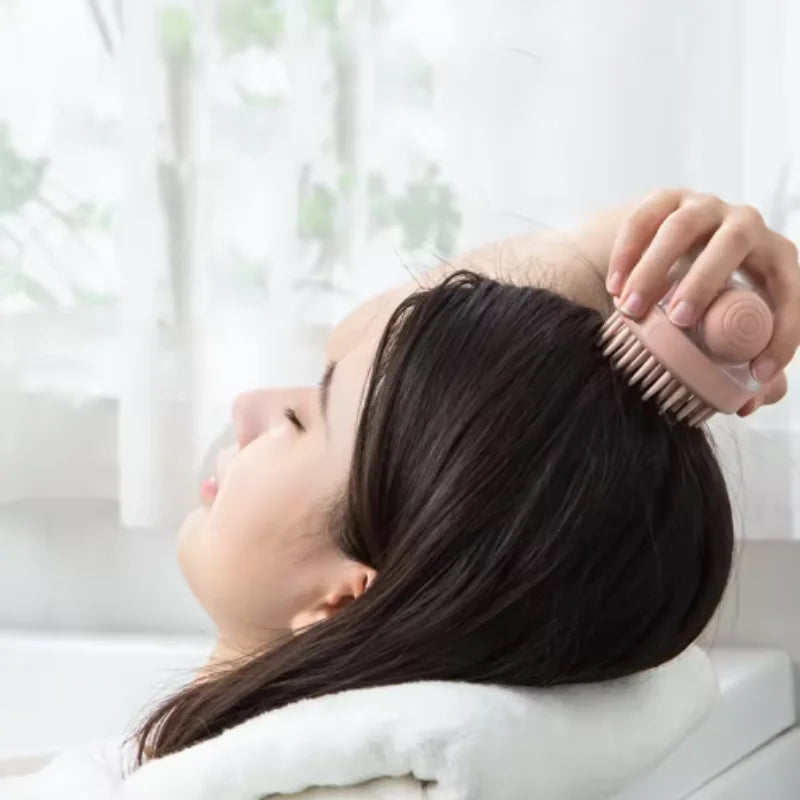 1PC Soft Silicone Pet Bath Brush with - MyPetDollar.com