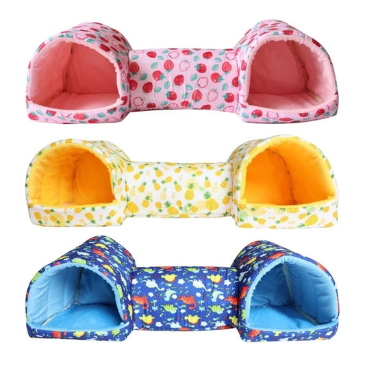 Hamster Tunnel Bed Tunnel Rabbits Toy Soft - MyPetDollar.com