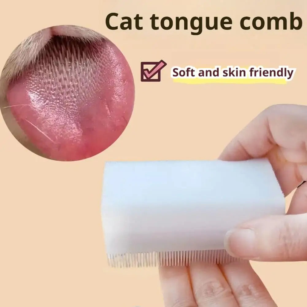 Cat Massage Brush Tongue Sensory Cleaning - MyPetDollar.com