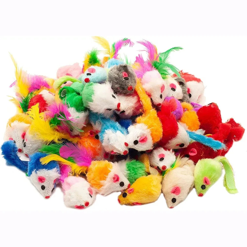 4/16/32/48PCS Bite Resistance False Mouse - MyPetDollar.com