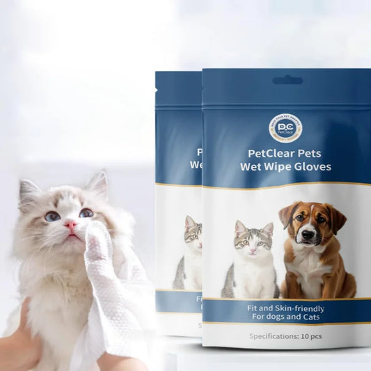 PetClear Disposable Pet Cleaning Gloves - MyPetDollar.com