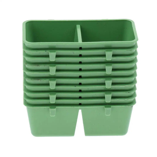 10 Pack Plastic Bowl Cups Parrot Bird - MyPetDollar.com
