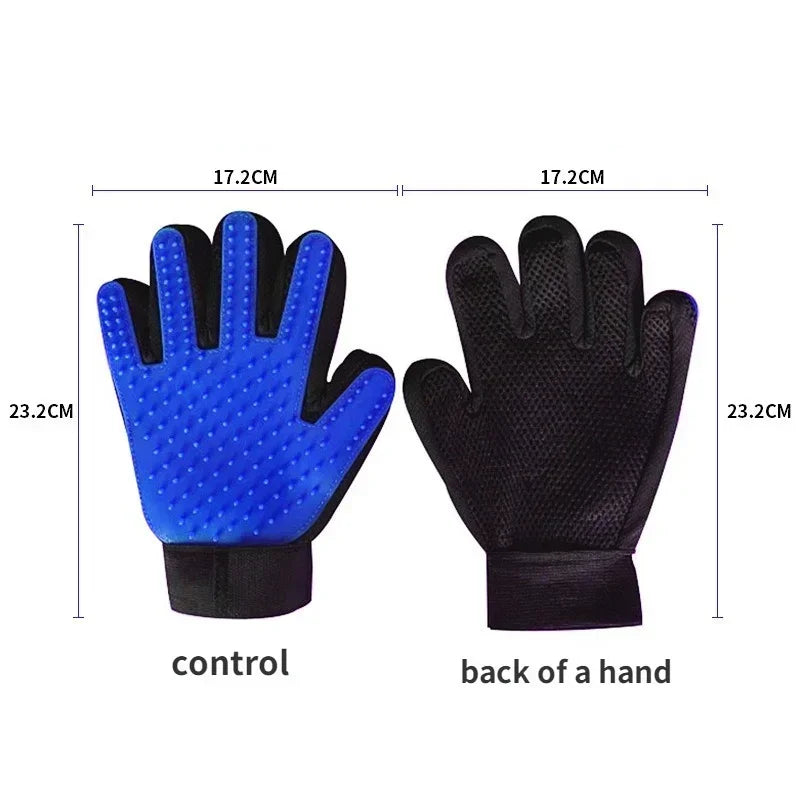 Cat grooming glove for cats wool Pet Hair - MyPetDollar.com