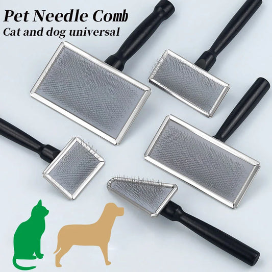 Pet Comb Steel Needle Pet Grooming Comb for - MyPetDollar.com