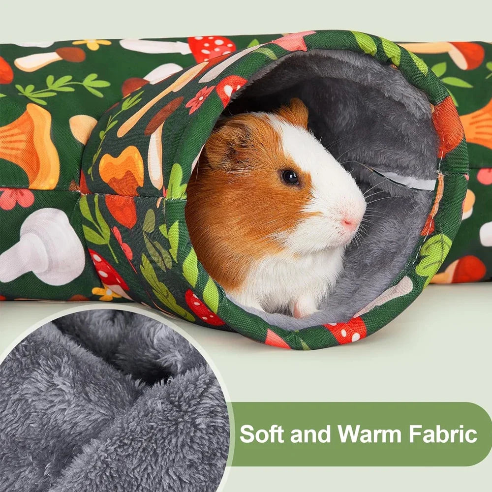 T Shape 3 Way Guinea Pig Tunnel Foldable - MyPetDollar.com