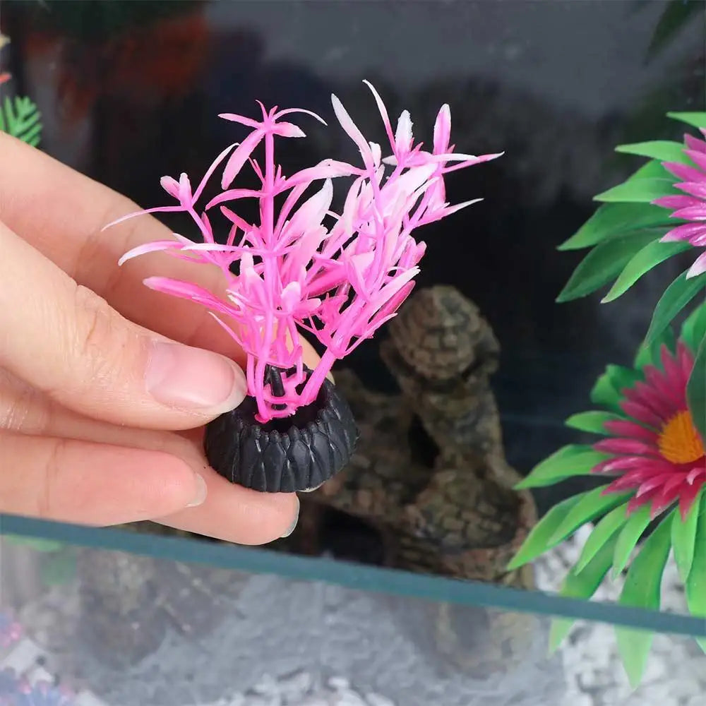 Decorative Artificial Aquatic Plants Mini - MyPetDollar.com