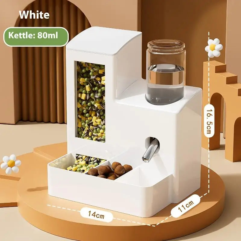E 2-in-1 Automatic Hamster Feeder