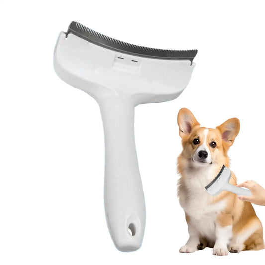 Pet Grooming Brush Cat Comb Self Cleaning - MyPetDollar.com