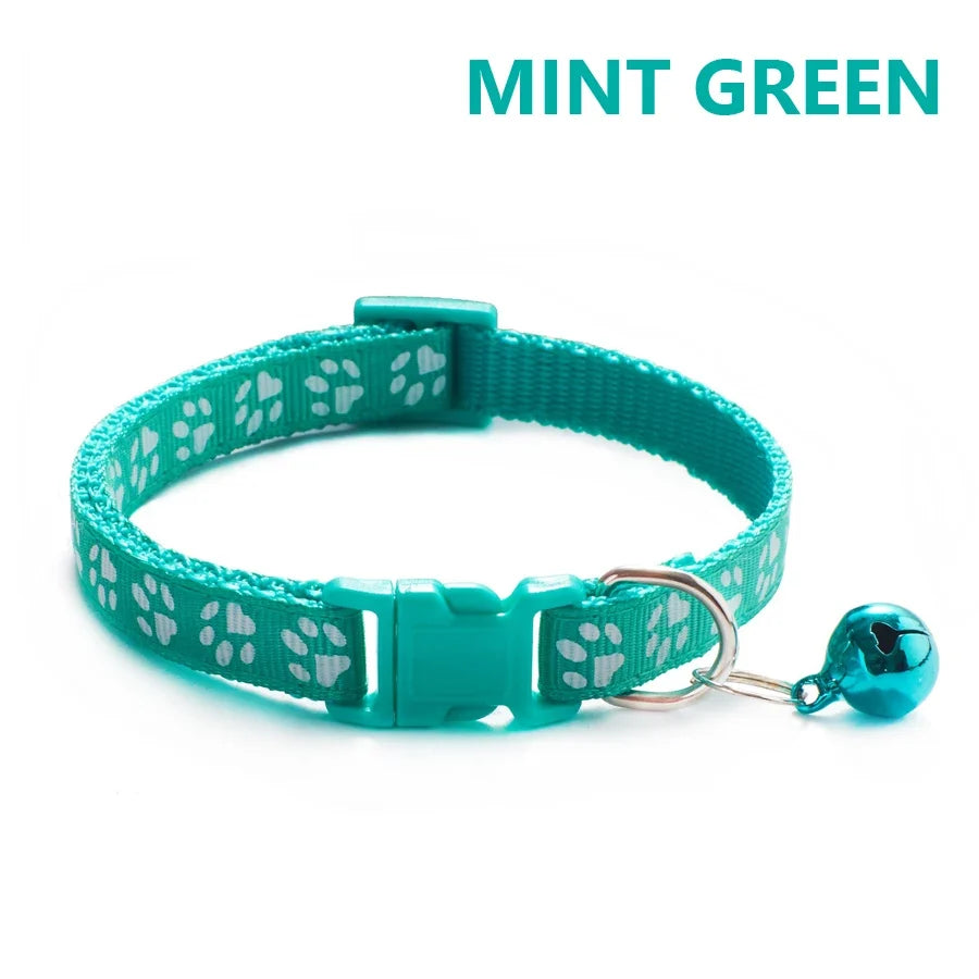 Adjustable Footprint Pet Collar Cute Soft - MyPetDollar.com