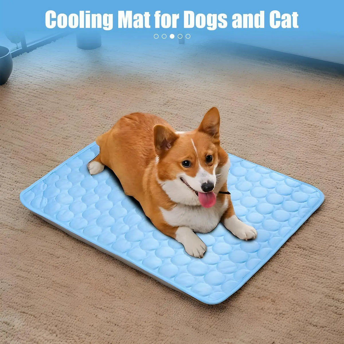 Summer Pet Cooling Mat Washable - MyPetDollar.com