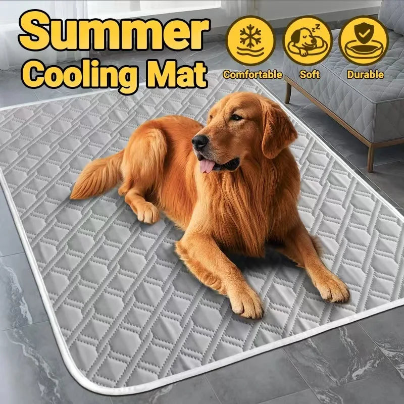 S-XXL Pet Summer Cooling Pad Dog Cooling Bed - MyPetDollar.com