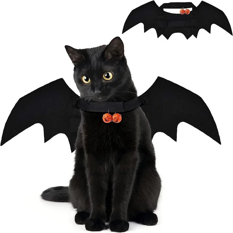 1Pc Cat Costume, Halloween Cat Costume Bat - MyPetDollar.com
