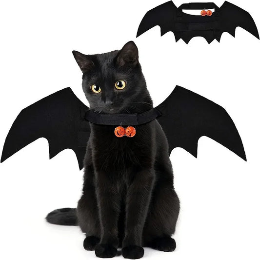 1Pc Cat Costume, Halloween Cat Costume Bat - MyPetDollar.com