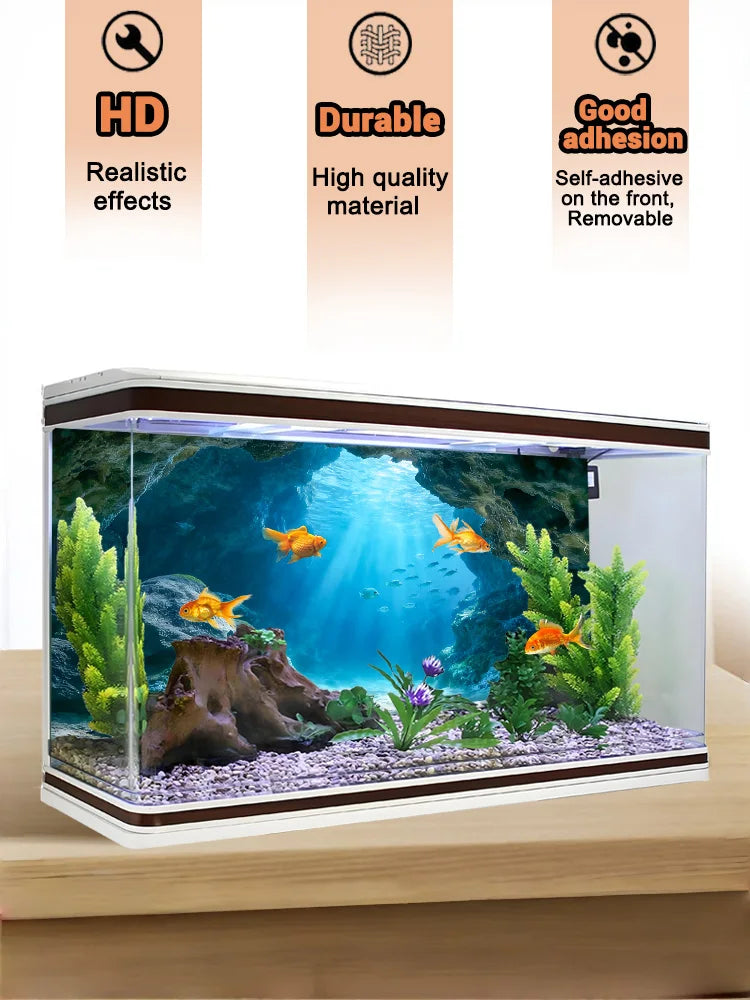 Deep Sea Blue Hole, Fish Tank Background - MyPetDollar.com