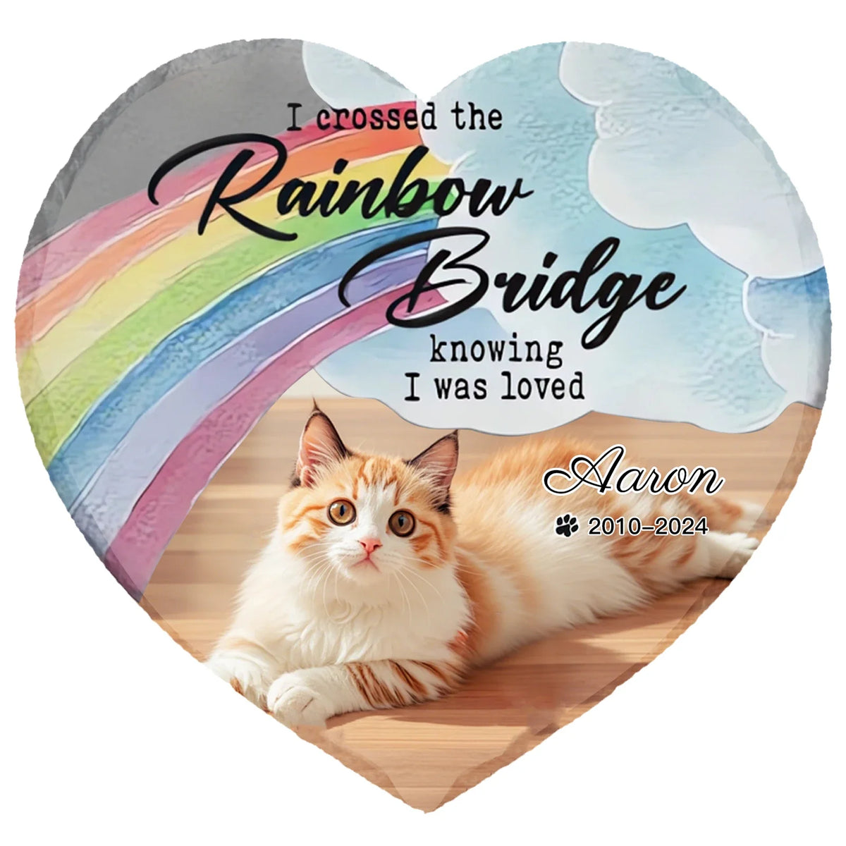 Personalized Pet Memorial Stone,Custom Cat - MyPetDollar.com