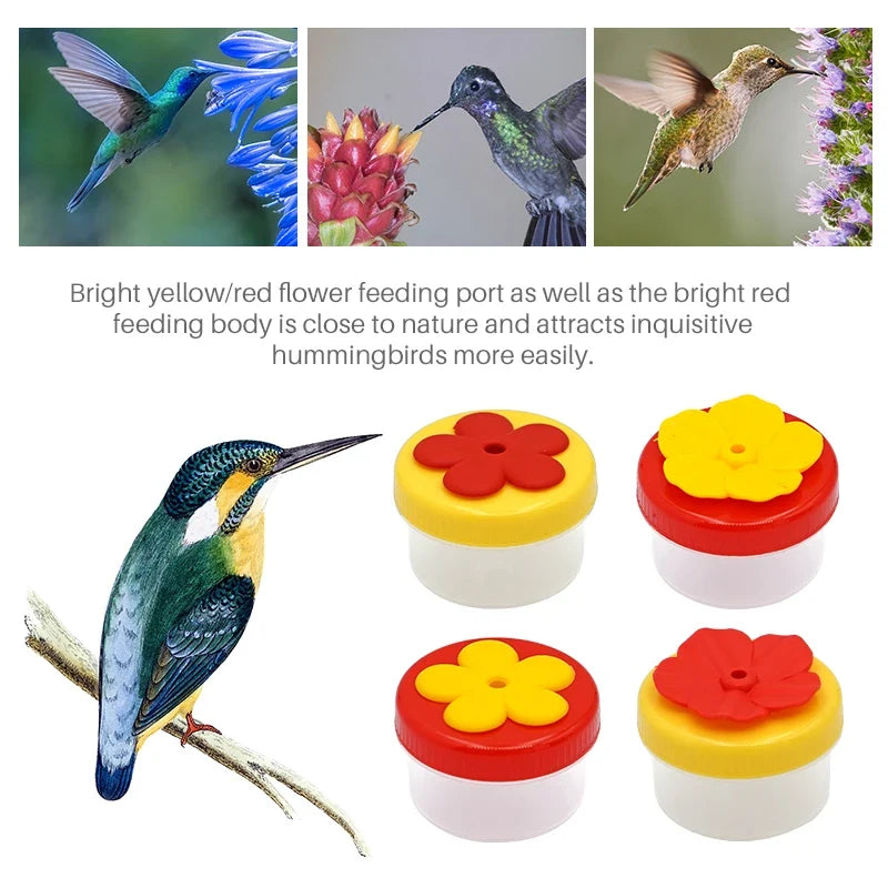 Flower Hummingbird Ring Feeders For Outdoors - MyPetDollar.com
