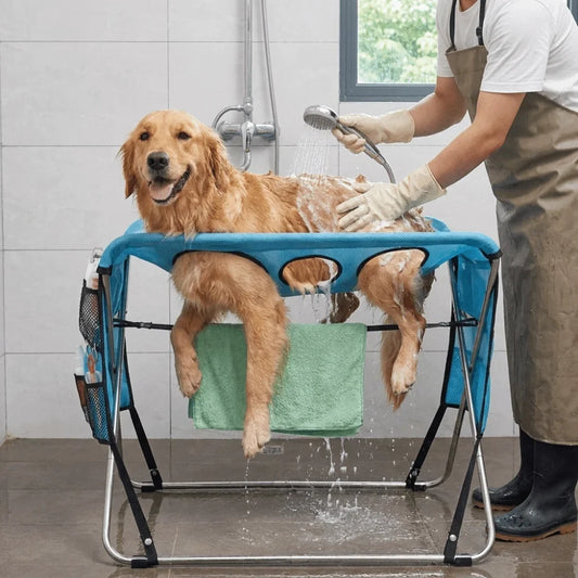 Folding Pet Grooming Hammock Anti-Scratch - MyPetDollar.com
