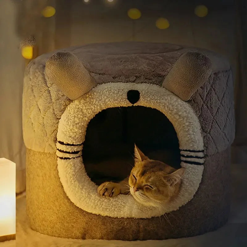 New Winter Pet House Dog Soft Nest Kennel - MyPetDollar.com