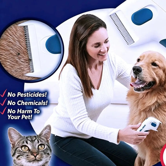 Flea Removal Pet Comb White Lice & Tick - MyPetDollar.com