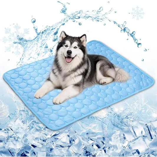 Pet Cooling Mat 62x50cm Foldable Non-Toxic - MyPetDollar.com