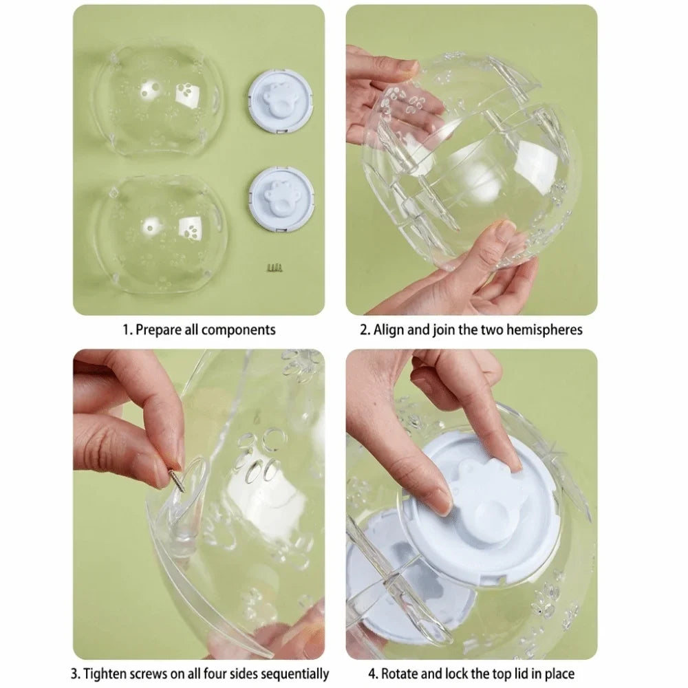 Portable Hamster Running Ball Escape Proof - MyPetDollar.com