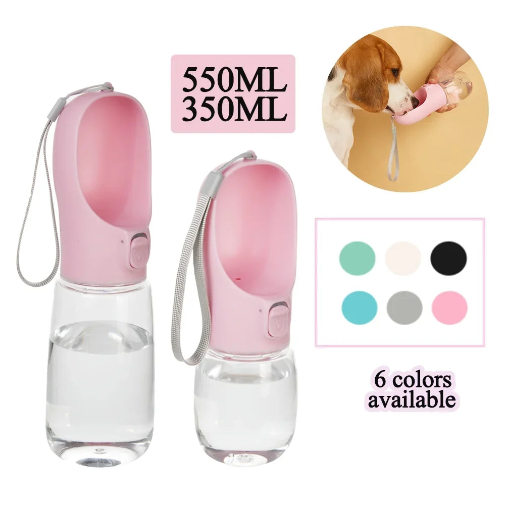 350ml 550ml Portable Water Bottle for Dog - MyPetDollar.com