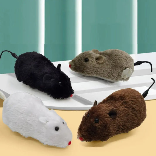 1PC Lifelike Clockwork Mice Interactive - MyPetDollar.com