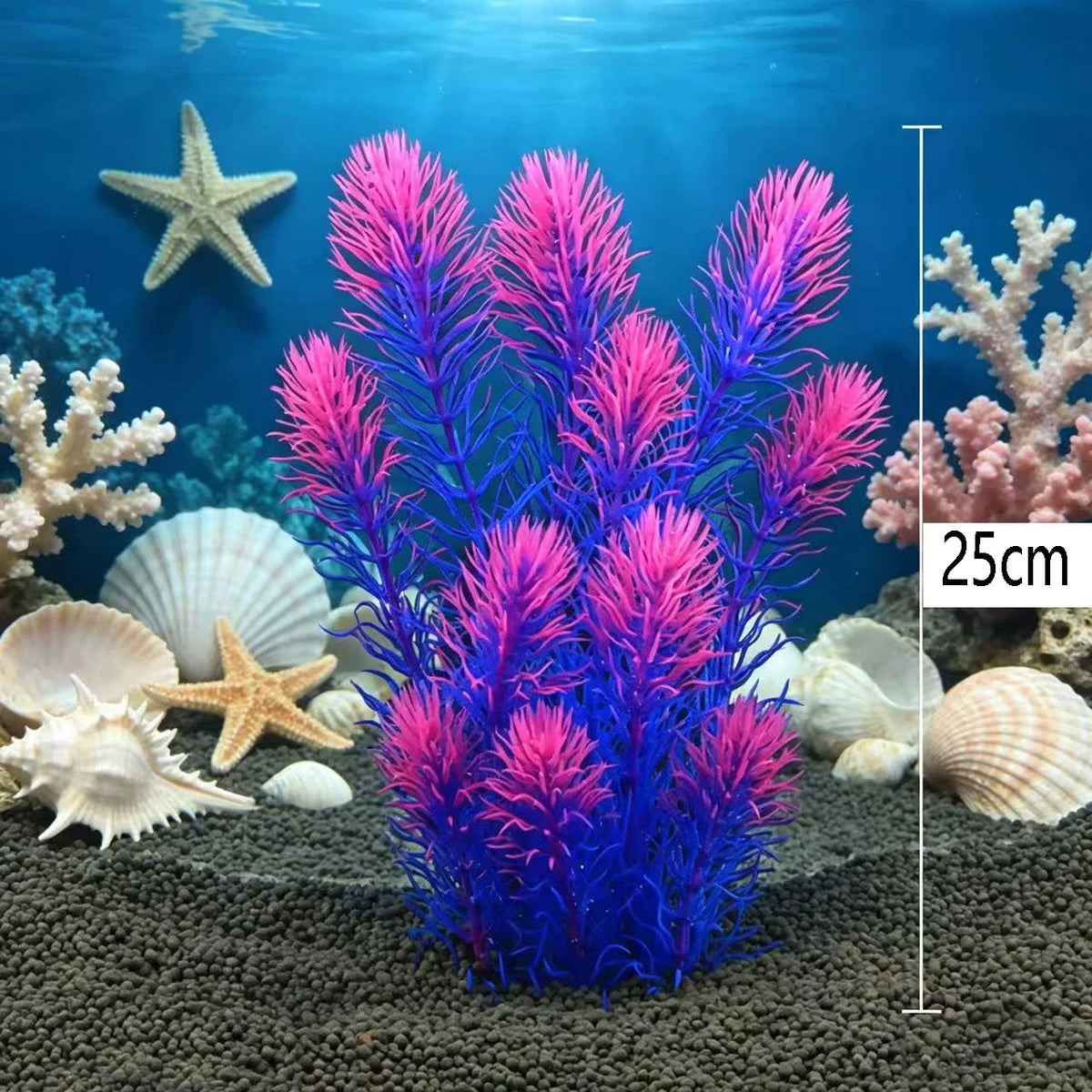 Plastic Artificial Aquarium PVC Plants - MyPetDollar.com