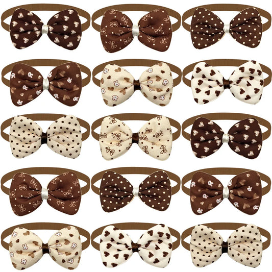 50/100pcs Exquisite Small Dog Cat Bowties - MyPetDollar.com