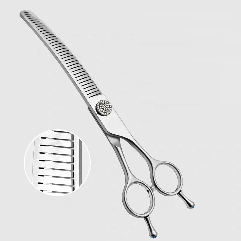 Dog Grooming Scissors, Curved Scissors