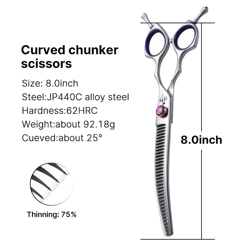 Fenice 7.0 8.0inch Professional Dog Grooming Scissors – 11 Colors