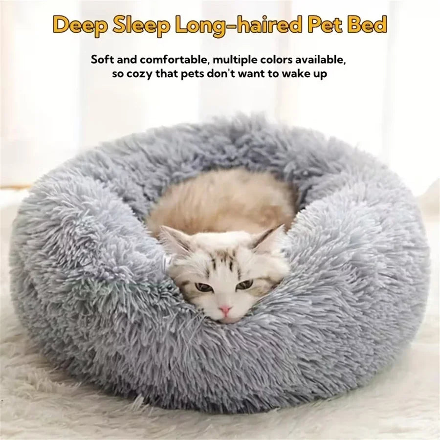 Soft Pet Cat Bed Pad Plush Warm Faux Fur Dog - MyPetDollar.com