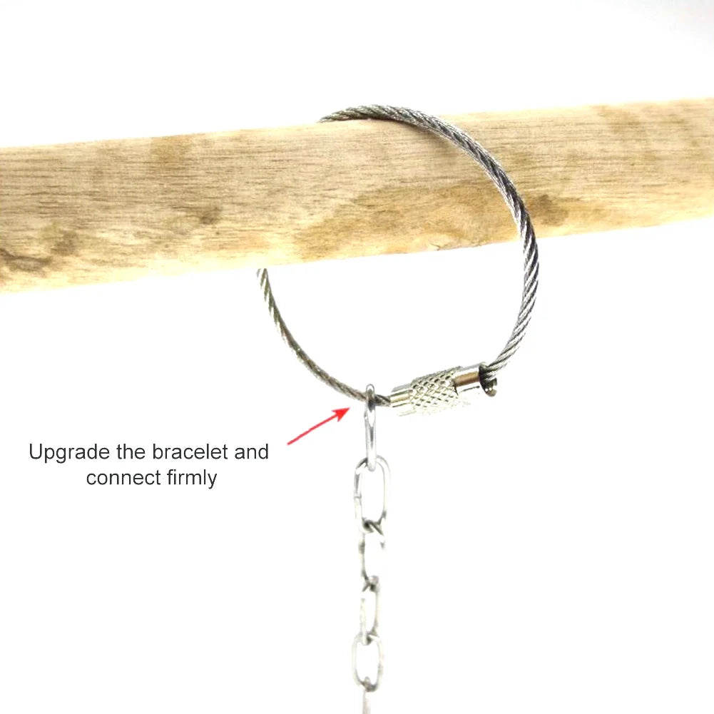 1Pcs Pet Parrot Leg Ring Ankle Foot Chain - MyPetDollar.com