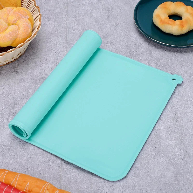Solid Color Silicone Pet Feeding Pad – 5 Colors