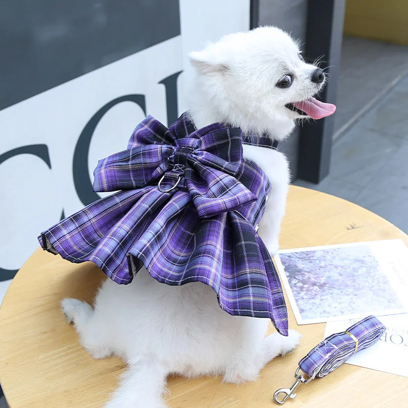 New Adjustable Dog Dress Set Mesh Breathable - MyPetDollar.com