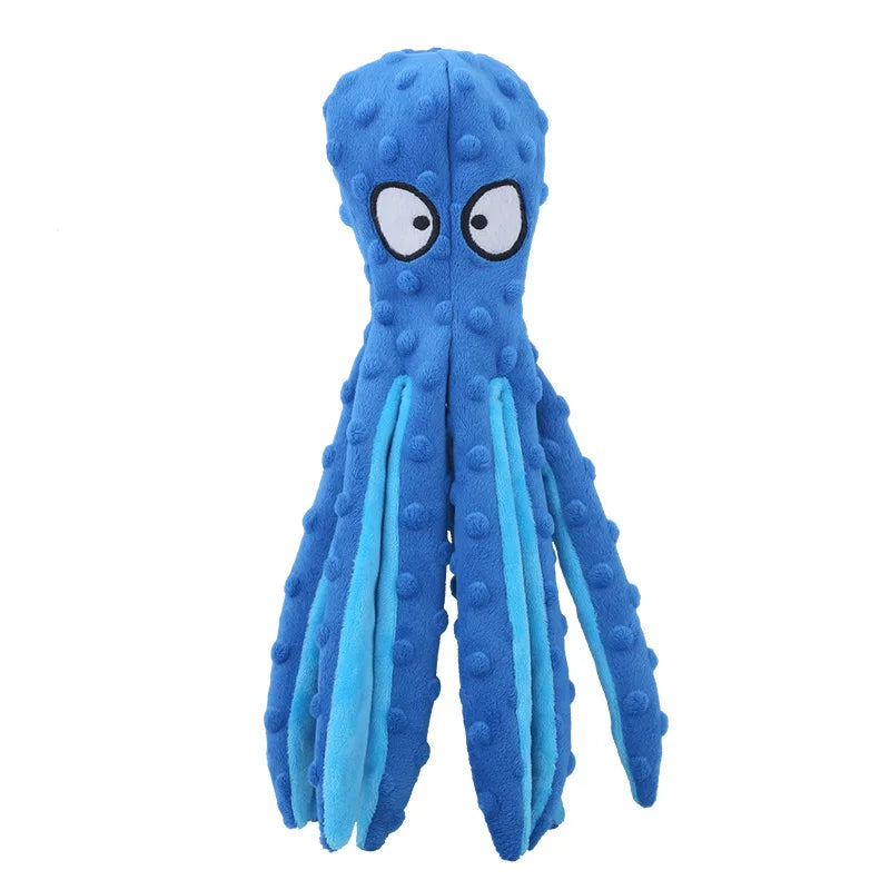 Pet Plush Toy Cat & Dog Voice Octopus Shell Puzzle