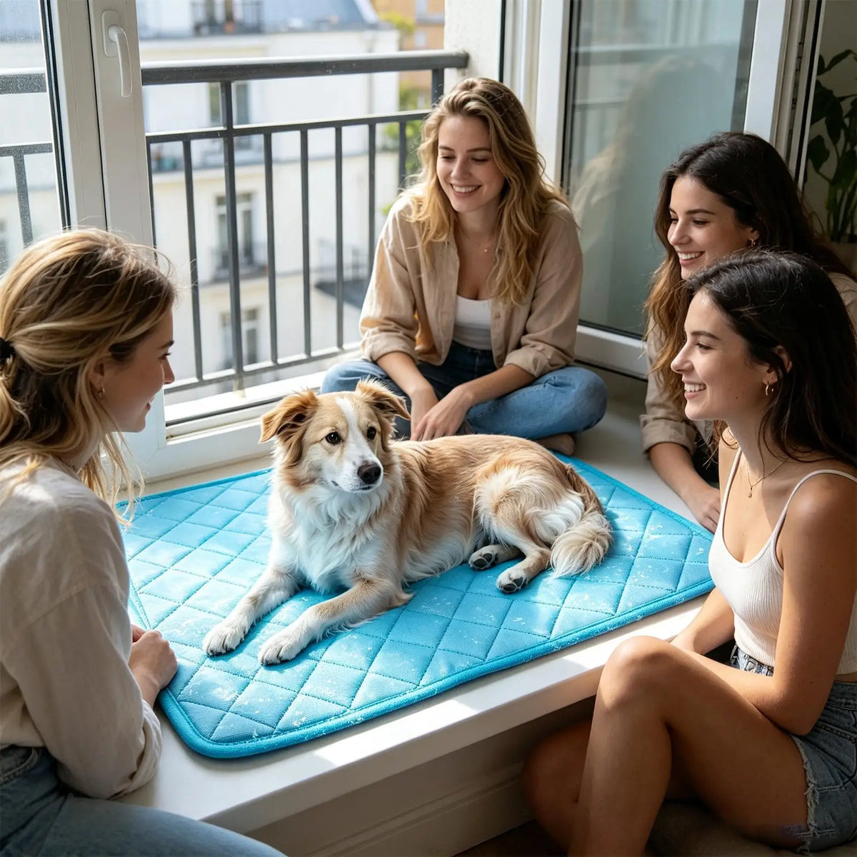 Pet Sleeping Pad Dog Cooling Mat Breathable - MyPetDollar.com