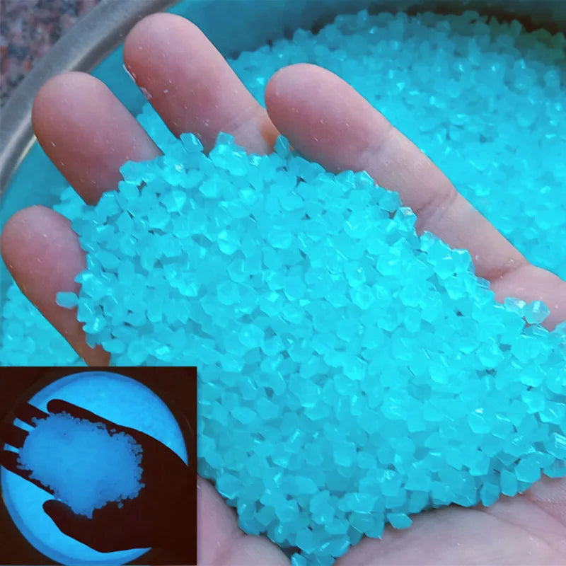 1000pcs Luminous Sand Glow In Dark Pebbles - MyPetDollar.com